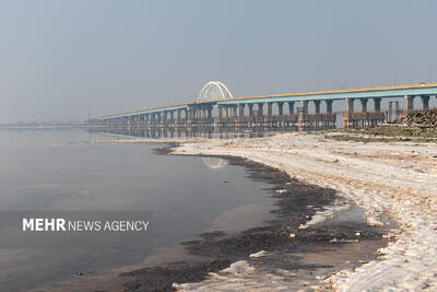 بحران دریاچه ارومیه با بارش حل نمی‌شود؛ بارش‌های فصل زمستان نرمال است