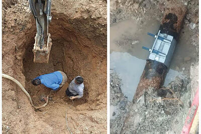  رفع قطعی آب ۷ روستای بخش مرکزی جوانرود پس از ۱۰ ساعت