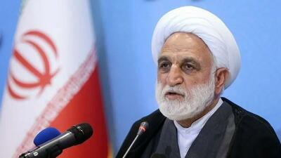 اژه ای به دلیل نامساعد بودن هوا به تهران بازگشت