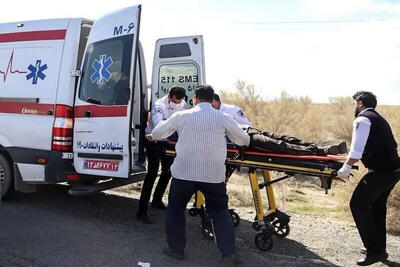 انحراف اتوبوس در جاده کرمان به رفسنجان 15 مجروح برجای گذاشت