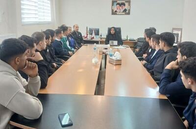 نشست سرپرست فدراسیون ژیمناستیک با اعضای تیم ملی - پارس فوتبال