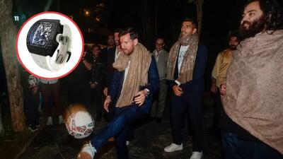 شایعه هدیه‌ لاکچری به مسی در هند: ساعت خاص جنجال‌ساز شد - پارس فوتبال