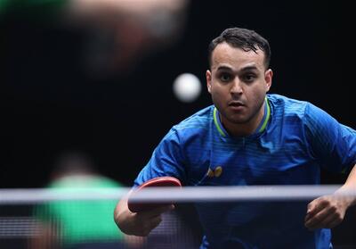 برتری ارزشمند هدایی مقابل قهرمان سابق اروپا در لیگ تنیس روی میز فرانسه - پارس فوتبال