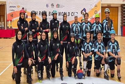 صعود تیم دختران اسکیت رولبال به نیمه نهایی - پارس فوتبال