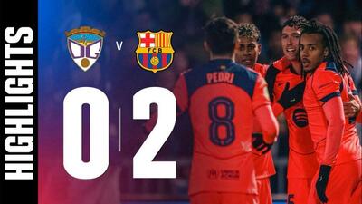 ویدیو| خلاصه بازی گوادالاخارا ۰ - بارسلونا ۲ - پارس فوتبال