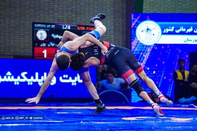 کشتی فرنگی قهرمانی کشور| نفرات راه یافته به نیمه‌نهایی ۵ وزن نخست مشخص شدند - پارس فوتبال
