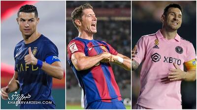 ویدیو| رونالدو، لواندوفسکی، بنزما یا مسی؟/ بدشانس‌ترین فوتبالیست که بیشترین توپ را به تیر دروازه زده! - پارس فوتبال
