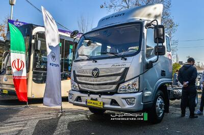 کامیونت فوتون M4 سایپادیزل یک سروگردن بالاتر از رقبا