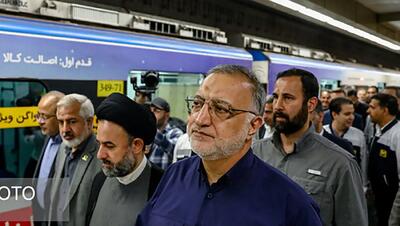 تحویل نخستین رام قطار چینی متروی تهران / ورود قطار تا دو ماه آینده به کشور