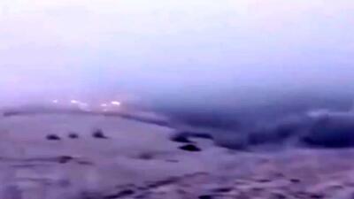  فیلم بارش برف در گردنه حیران آستارا