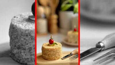  فیلم طرز تهیه کیک مرغ با نون تست