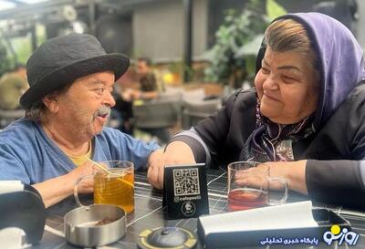  جشن تولد ساده بازیگر کوتاه قامت ایران در کنار خانواده‌اش