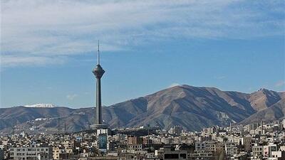  کیفیت هوای تهران در وضعیت قابل قبول؛ شرایط بهتر از روزهای گذشته