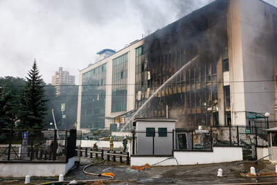 حملات گسترده پهپادی روسیه به شهرهای اوکراین