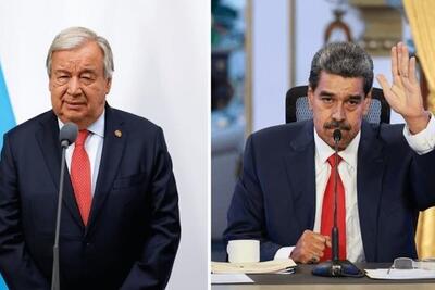 مادورو و گوترش تلفنی گفت‌و‌گو کردند