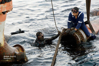 عملیات بازیابی تجهیزی از پایانه صادراتی SBM