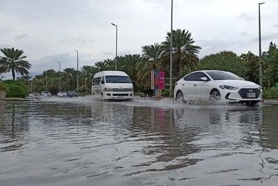 بارشی کم‌سابقه در کیش در کمتر از ۲۱ ساعت ثبت شد