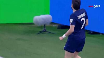 گل اول پاری‌سن‌ژرمن برابر فلامینگو +ویدئو