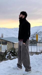 ماشاریپوف در برف ایران+ عکس