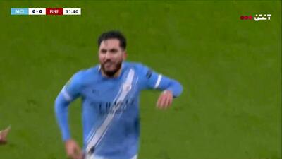 گل اول منچسترسیتی به برنتفورد+ ویدئو