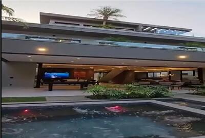 معماری خلاقانه؛ خونه ساختن اسکی از ماسوله سینماشم انداختن تو استخر هم فال هم تماشا