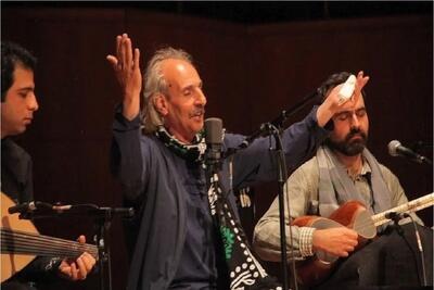  آواز محلی/آواز لری استادانه ایرج رحمانپور غوغایی به پا کرده تو کنسرت