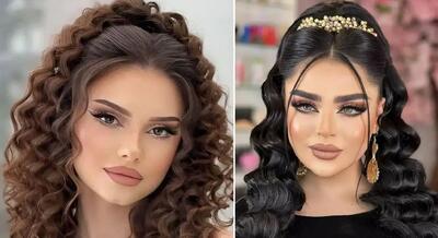  چه صورتی با شینیون فرق وسط قشنگ تر میشه؟ انواع شینیون برای موی فرق وسط؛ عروسی و ضیافت