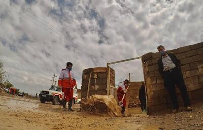 امداد رسانی به ۹ استان کشور در پی بارش برف و باران