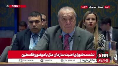  نماینده الجزایر: کشتار اسرائیل در غزه ادامه دارد و هیچ پاسخگویی در کار نیست
