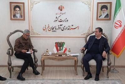  سفیر اندونزی: آماده توسعه تعاملات اقتصادی با آذربایجان غربی هستیم
