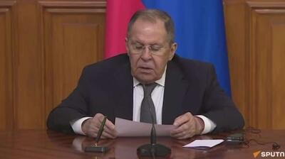  سرگئی لاوروف، وزیر امور خارجه روسیه درباره برنامه جامع اقدام مشترک