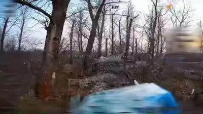  پهپادهای روسی به دنبال تجهیزات نیروهای مسلح اوکراین در منطقه کوپیانسک