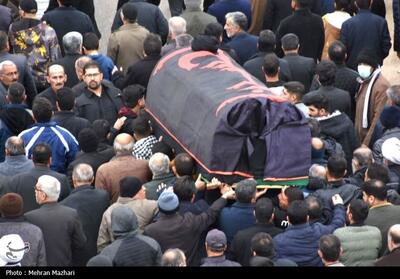 وداع آخر با فرزند دامغان/ پیکر آیت‌الله شاهچراغی در حسن‌آباد آرام گرفت  تصاویر - تسنیم