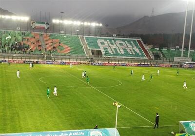 تساوی یک نیمه‌ای ذوب‌آهن و شمس‌آذر - تسنیم