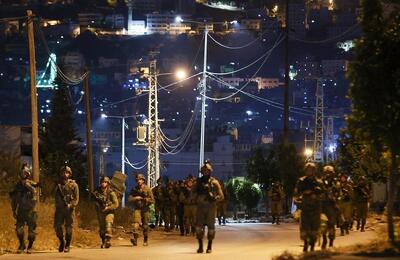 تجاوز نظامیان صهیونیست به مناطق مختلف کرانه باختری - تسنیم