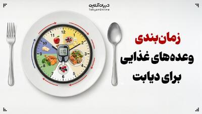  زمان‌بندی وعده‌های غذایی برای دیابت