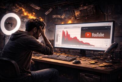  زلزله در یوتیوب فارسی؛ سقوط ۹۰ درصدی درآمد تولیدکنندگان محتوا