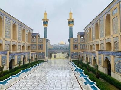 صحن حضرت زهرا (س) در نجف افتتاح شد