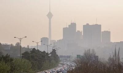 چند درصد آلودگی هوای تهران ناشی از فرسودگی وسایل نقلیه است؟