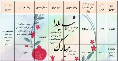 راهنمای ثبت نام خودرو شرکت سایپا ویژه یلدا 1404 + جزئیات