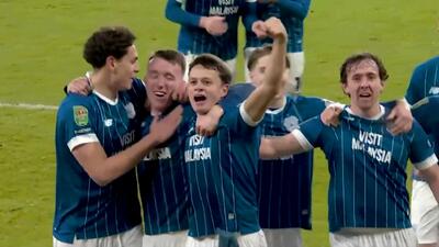 گل اول کاردیف به چلسی توسط ترنبل