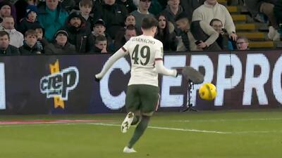 گل سوم چلسی به کاردیف توسط گارناچو