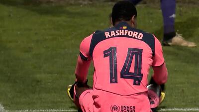 گل دوم بارسلونا به گوادالاخارا (رشفورد)