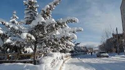  ثبت ۱۵ سانتی‌متر برف در استان اردبیل