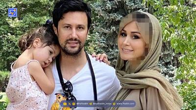  عاشقانه های خوشگل شاهرخ استخری و همسرش سپیده بزمی پور سر میز غذا/ چقدر به هم میان+عکس