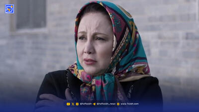  رونمایی از سفره شب یلدای بهنوش بختیاری دده خانم سریال بامداد خمار با تم هندوانه + عکس