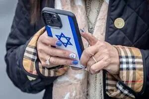 پیامی شوکه کننده بر روی گوشی‌های موبایل صهیونیست‌ها