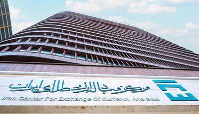  اعلام نرخ ارز توافقی در تالار اول و دوم مرکز مبادله