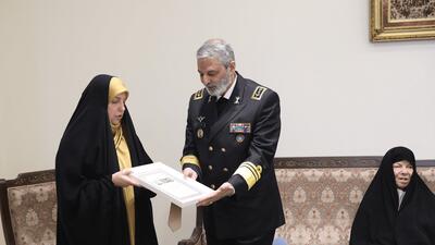 درجه سپهبدی شهید باقری به خانواده ایشان اعطا شد