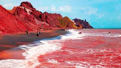 تحلیل آخرالزمانی از آب خونین ساحل هرمز !